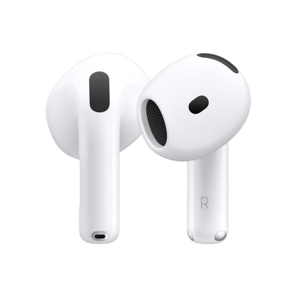 <h3>Apple AirPods 4 Wireless Earbuds, Bluetooth Headphones, with Active Noise Cancellation, Adaptive Audio, Transparency Mode, Personalised Spatial Audio, USB-C Charging Case, Wireless Charging, H2 Chip</h3>