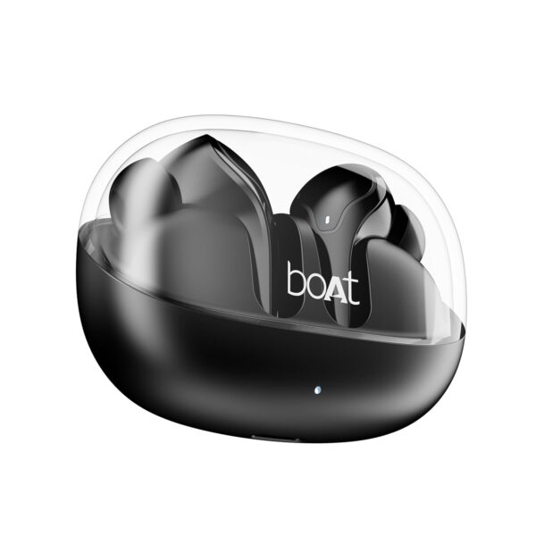 <h3>boAt Airdopes 311 Pro, 50HRS Battery, Fast Charge, Dual Mics ENx Tech, Transparent LID, Low Latency, IPX4, IWP Tech, v5.3 Bluetooth Earbuds, TWS Ear Buds Wireless Earphones with mic (Active Black)</h3>