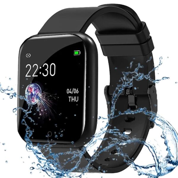 <h3>MARVIK M i Smart Watch for Kids Men Women Boys Girls D116 Water Proof Touchscreen Smart Watch Bluetooth 1.44 HD Screen Smart Watch with Daily Activity Tracker, Heart Rate Sensor, Sleep Monitor - Black</h3>