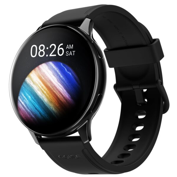 <h3>Noise Vortex Plus 1.46 AMOLED Display, AoD, BT Calling, Sleek Metal Finish, 7 Days Battery Life, All New OS with 100+ Watch Faces & Health Suite (Jet Black)</h3>