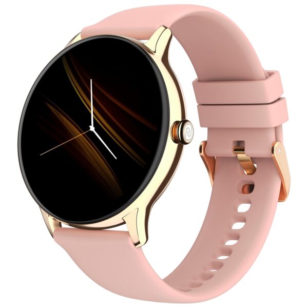 <h3>Noise Twist Go Round dial Smartwatch with BT Calling, 1.39" Display, Metal Build, 100+ Watch Faces, IP68, Sleep Tracking, 100+ Sports Modes, 24/7 Heart Rate Monitoring (Rose Pink)</h3>