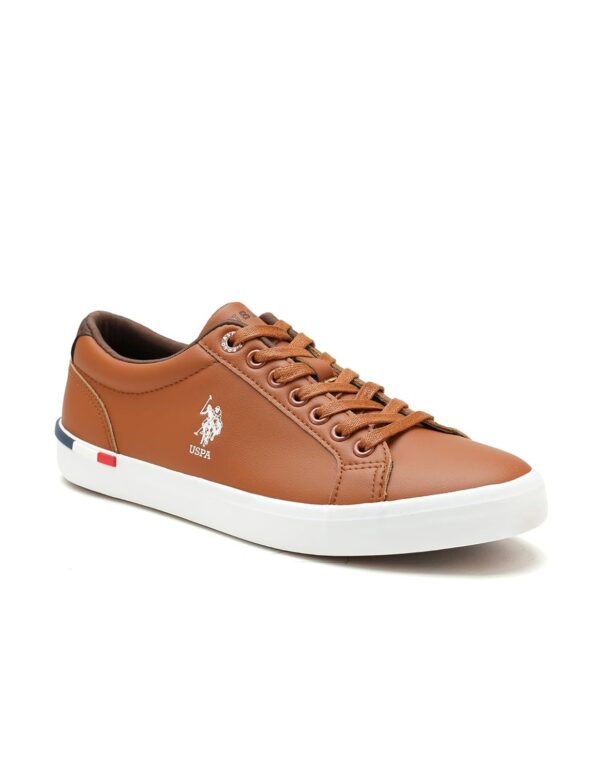 <h3>U.S. POLO ASSN. Mens Anton 2.0 Tan Sneaker - 7 UK (2FD23418K06)</h3>