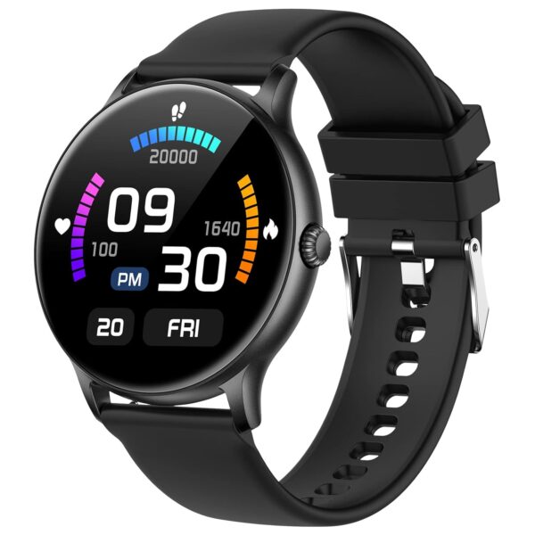 <h3>Fire-Boltt Phoenix Smart Watch with Bluetooth Calling 1.3,120+ Sports Modes, 240 * 240 PX High Res with SpO2, Heart Rate Monitoring & IP67 Rating (Black)</h3>