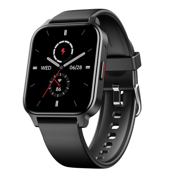 <h3>boAt Wave Call 2 Plus Smart Watch w/Bilingual Support (Hindi/English), 1.96”(4.97 cm) HD Display, BT Calling, 100+Sports Modes, Animated Watch Faces, Voice Assistant(Active Black)</h3>