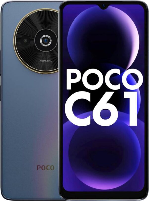 <h3>POCO C61 Ethereal Blue 4GB RAM 64GB ROM</h3>