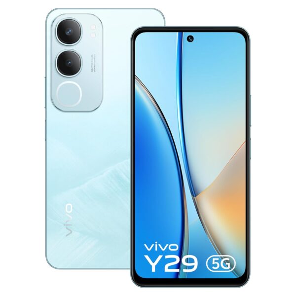 <h3>Vivo Y29 5G (Glacier Blue, 6GB RAM, 128GB Storage) with No Cost EMI/Additional Exchange Offers</h3>