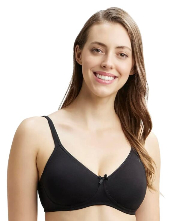 <h3>Jockey 1722 Women's Wirefree Non Padded Super Combed Cotton Elastane Stretch Medium Coverage Everyday Bra with Concealed Shaper Panel and Adjustable Straps</h3>