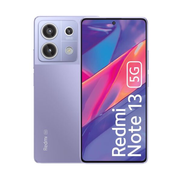 <h3>Redmi Note 13 5G (Chromatic Purple, 8GB RAM, 256GB Storage)</h3>