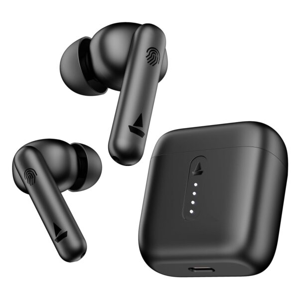 <h3>boAt Airdopes 141, Low Latency, ENx Tech, 42HRS Battery, Fast Charge, IWP, IPX4, v5.1 Bluetooth Earbuds, TWS Ear Buds Wireless Earphones with mic (Bold Black)</h3>