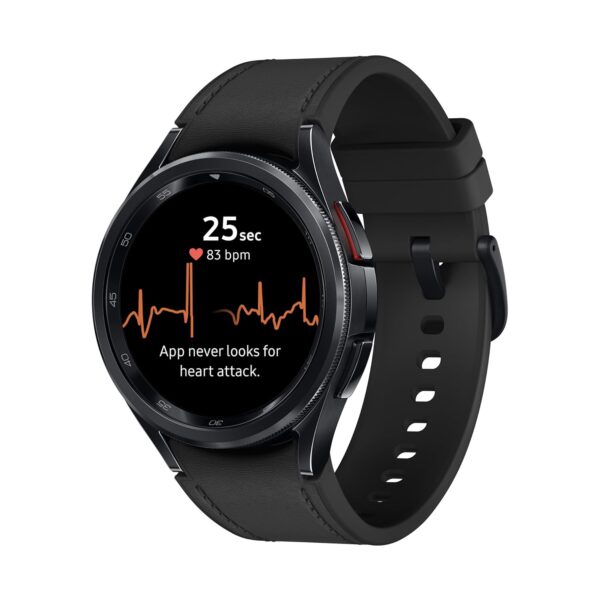 <h3>Samsung Galaxy Watch6 Classic Bluetooth (43mm, Black, Compatible with Android only) | Introducing BP & ECG Features</h3>