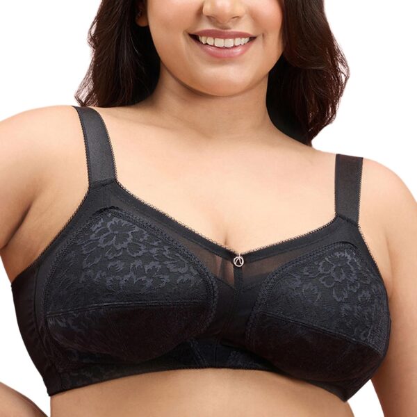 <h3>NYKD Women's Nylon Blend Ultimate Shape And Support No Bulge Bra | Full-Coverage | Back Closure | Non-Padded | Wireless Bra</h3>