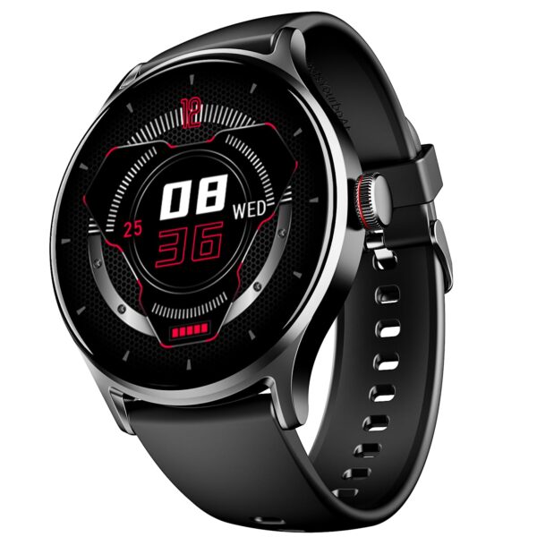 <h3>boAt Lunar Vista w/ 1.52" (3.8 cm) HD Display, Advanced Bluetooth Calling, Functional Crown,100+ Sports Mode, Always on Display, Heart Rate & Sp02 Monitoring, Smart Watch for Men & Women(Active black)</h3>