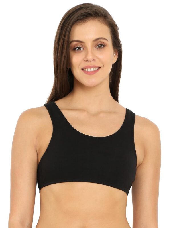 <h3>Jockey 1582 Women's Super Combed Cotton Elastane Stretch Slip On Crop Top with Stay Fresh Treatment</h3>