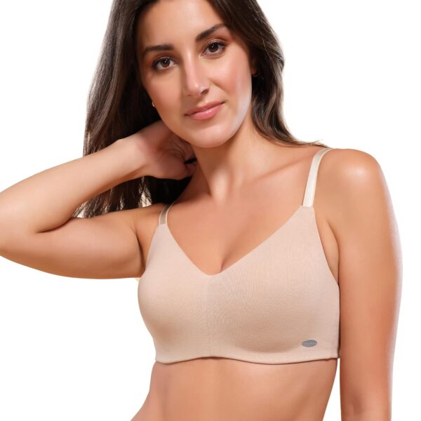 <h3>Enamor A027 Ultra Smoothening Cotton Plus Size T-Shirt Bra for Women- Full Coverage, Non Padded and Wirefree</h3>