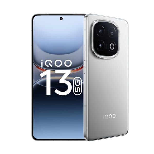 <h3>iQOO 13 5G (Nardo Grey, 12GB RAM, 256GB Storage)</h3>