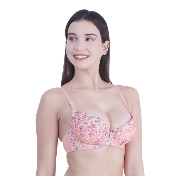 <h3>Brachy Women's Poly Cotton Padded Underwired Push-Up Bra</h3>