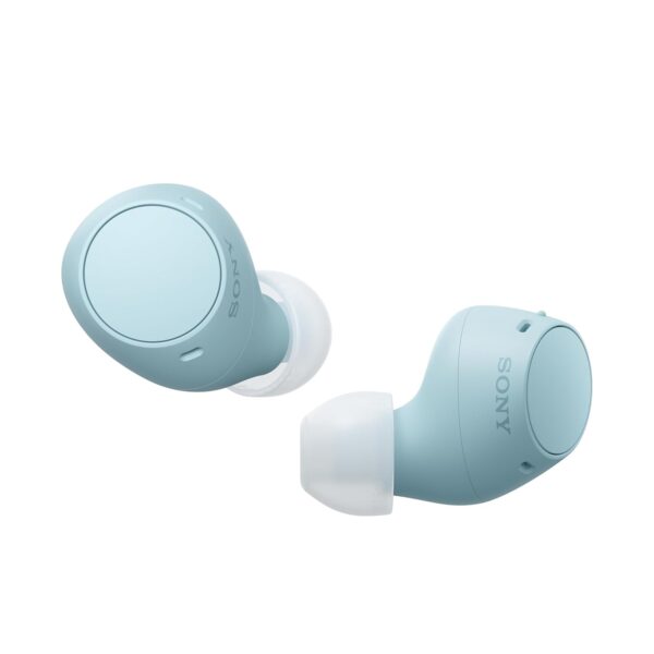 <h3>Sony WF-C510 Truly Wireless Bluetooth Earbuds with Mic, TWS, in Ear, Up to 22 Hours Battery, Ambient Sound Mode, Small and Comfortable, IPX4- Blue</h3>