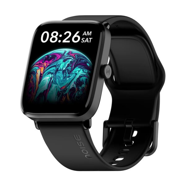 <h3>Noise ColorFit Pro 4 Alpha 1.78" AMOLED Display, Bluetooth Calling Smart Watch, Functional Crown, Metallic Build, Intelligent Gesture Control, Instacharge (Jet Black)</h3>