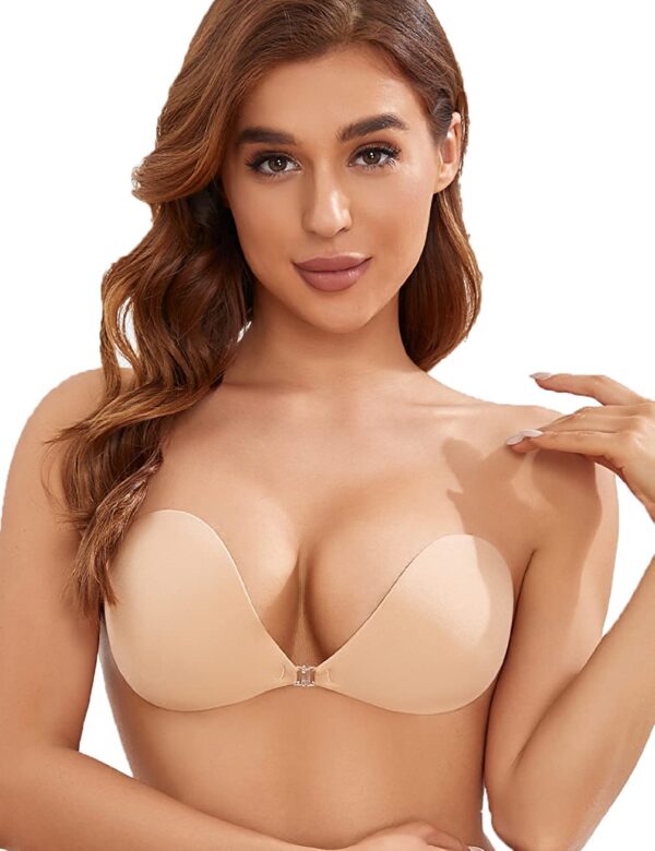 <h3>PLUMBURY Women Silicone Stick-On Bra</h3>