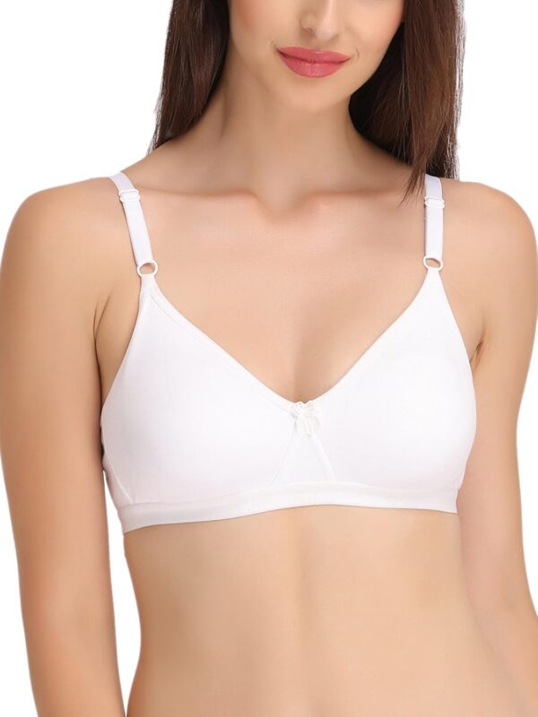 <h3>Clovia Women's Cotton Non-Padded Wire Free Full Cup T-Shirt Bra</h3>